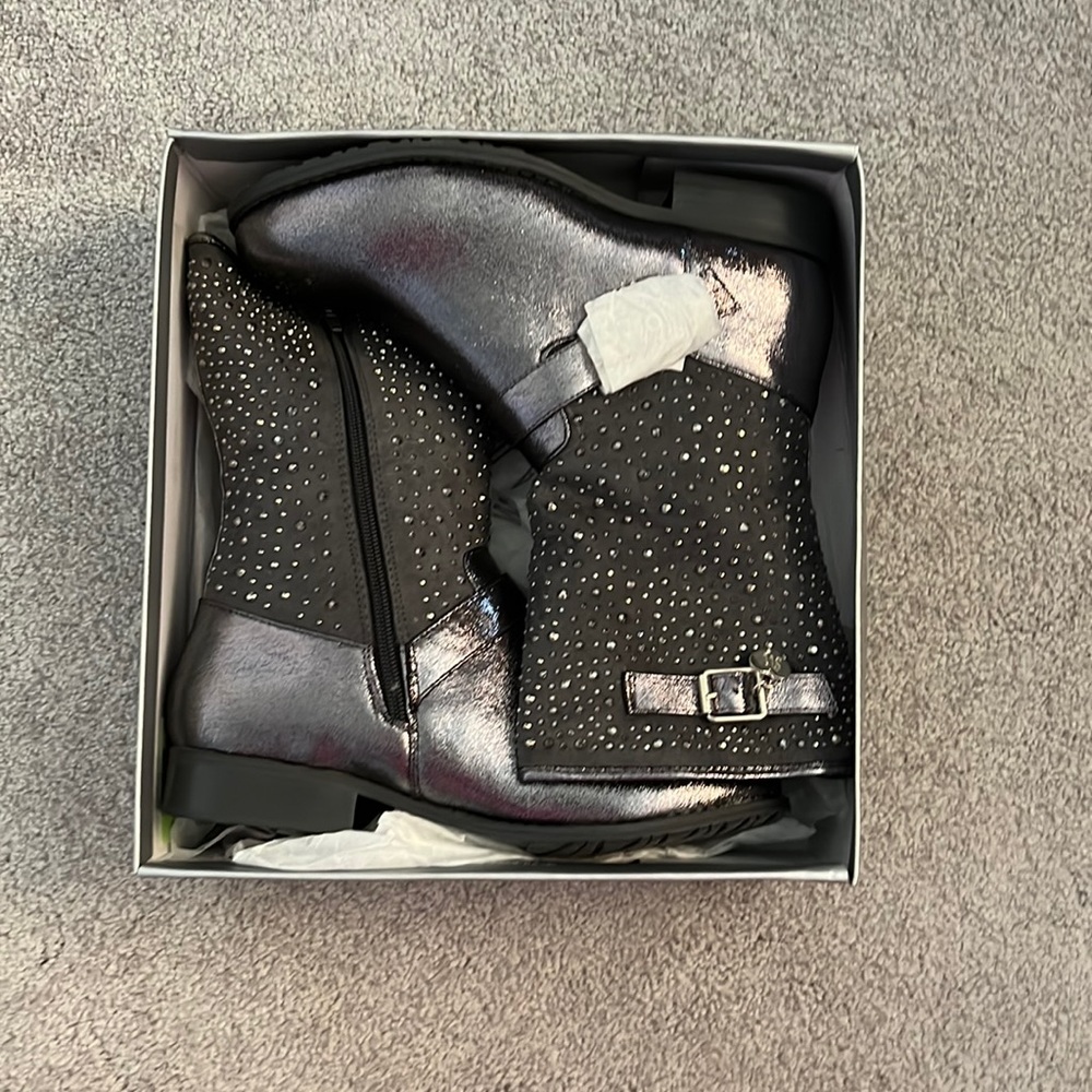 Stuart weitzman gray boots